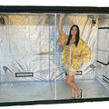 Galaxy Grow Tent - Heavy Duty 1680d Hydroponics Tent (5'x10' Foot)
