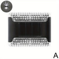 1pc Solar Up And Down Wall Lights; Outdoor Waterproof LED Step Light; Solar Fence Lights For Outdoor Yard Garden Lawn Patio Courtyard Fences Driveway Pathway Decoration